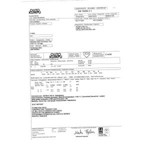 Jiangsu Zhonggongte Metallurgical Technology Co., Ltd. Certifications