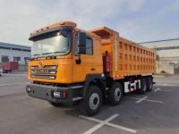 SHACMAN F3000 camion à décharge lourde 8x4 380hp EuroII camion à décharge jaune WEICHAI