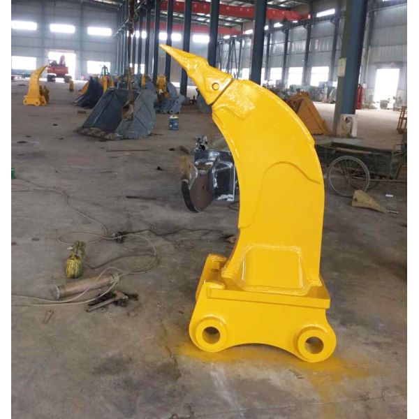 excavator attachments single tooth ripper for 20T excavator with 80mm pins FROM YANTAI BAICAI MACHINERY