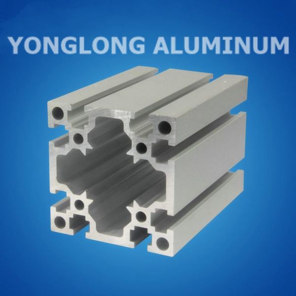 Machined Aluminium Corner Profile For Sliding Window Frame , Customized Length