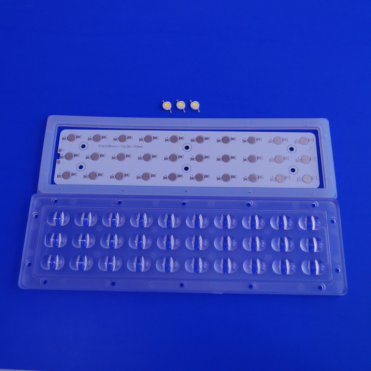 Объектив Edison наивысшей мощности с модулем PCB для запчастей модуля уличного света СИД