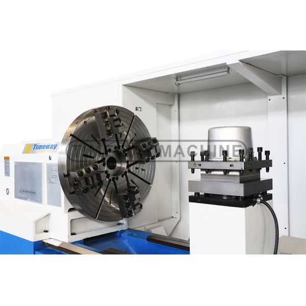 Sell Big Swing Horizontal Flat Bed CNC Turning Lathe Machine with Metric 140 Taper Hole