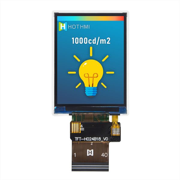 2.4-inch Sunlight Readable TFT LCD Display Module | 240x320 Resolution With ST7789V Controller