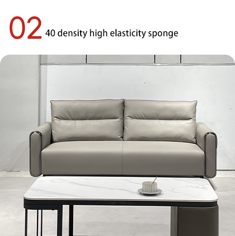 Modern Luxury New Leather Office Sofa Set Business Reception Company Furniture Boss School Hotel Office Sofa