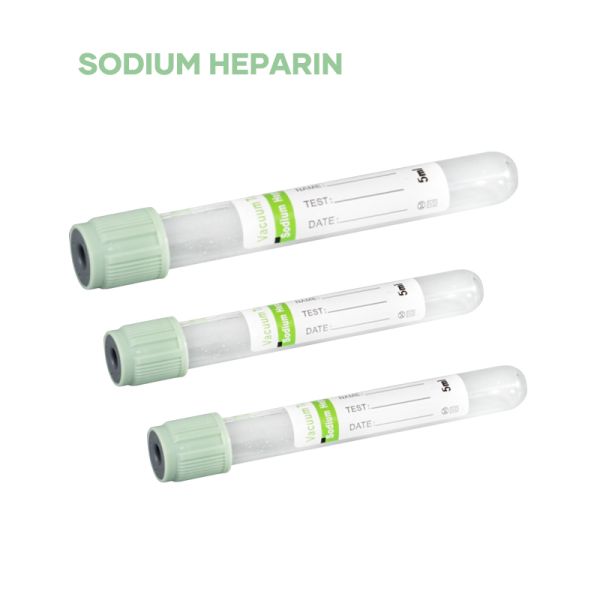 2ml 3ml 5ml Sodium Heparin Anticoagulant Tube For Blood Rheology And Plasma Testing