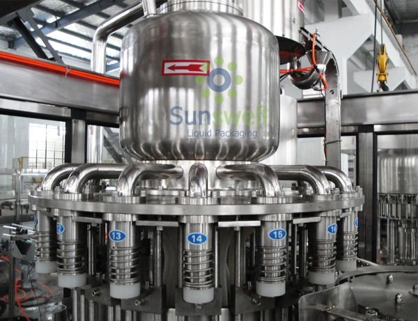 Автоматическая non-carbonated машина завалки напитка питья молока пива разливая по бутылкам