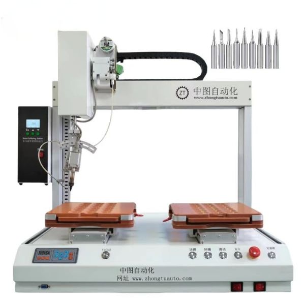 ZT automatic soldering machine, Automotive Grade Automatic Soldering Machine Precision 5A