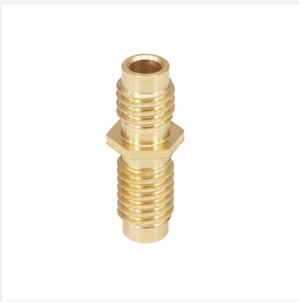 Brass Natural Color Length 20mm All Metal Throat Suit for M6X20 Screw