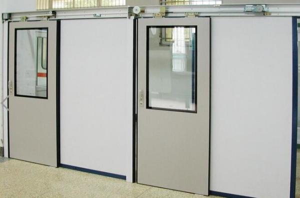 High quality Aluminum frame  Hospital room Door with lead glass window