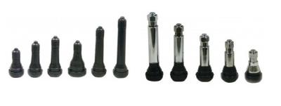 Durable Snap In Car Tyre Valve Hardware Alloy Material TR415 / TR414C / TR423