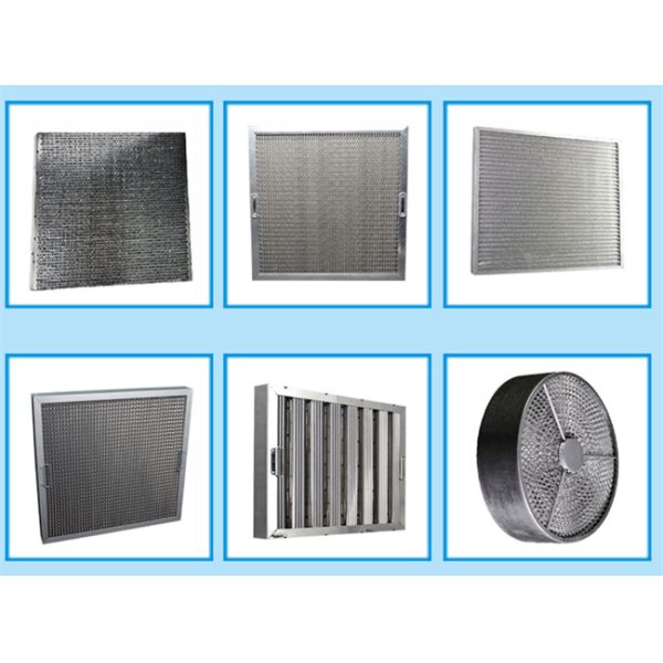 Oil removal Aluminum Foil Panel Air Filters Fume Hood Oil Mist Filter