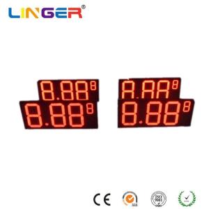 Customized Digital Gas Price Sign 5000mcd - 9000mcd Gas Price LED Sign