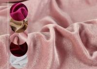 Spandex coreano do poliéster 4 da tela 96 de veludo de KS para o sofá do vestuário