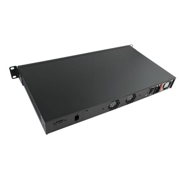 8 Gigabit LAN C236 support 9th I3 I5 I7 Industrial computer fanless mini pc firewall PC appliance