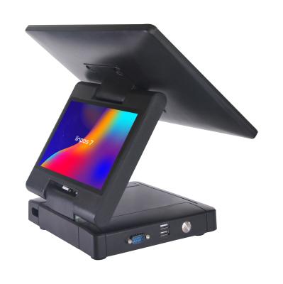 Sistema de caixa Android Touch POS com impressora térmica externa opcional