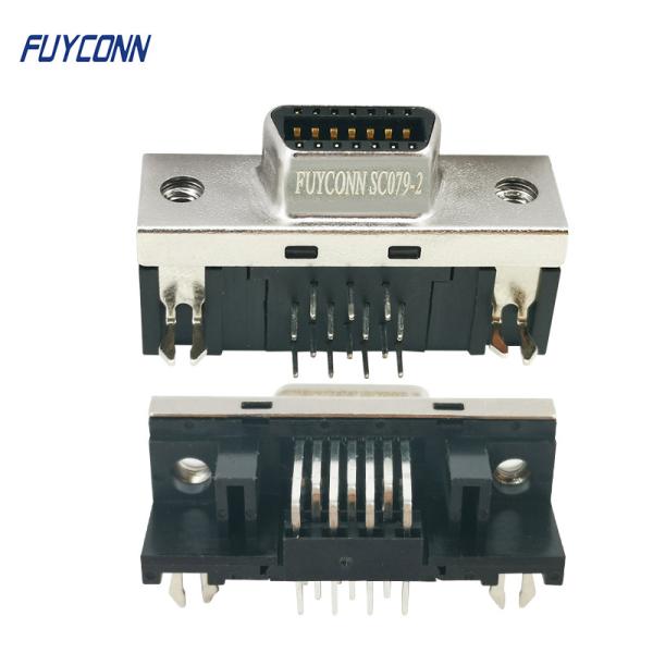 Right Angle SCSI Connector PCB 14pin 20pin 36pin 50pin 68pin 100pin