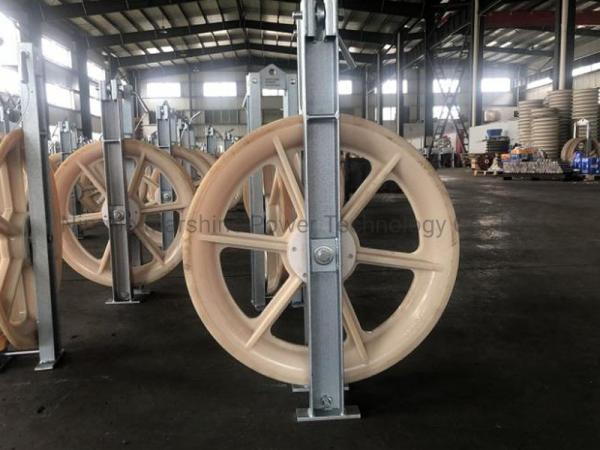Wire Transmission Stringing Blocks Bundled Conductor Pulley ODM