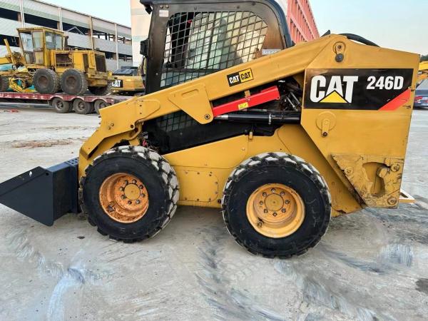 CAT 246D Used Skid Steer Loader 44HP With Tier 4 Diesel Engine