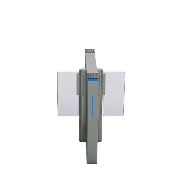 Security Swing Barrier Turnstile Pinpad Single Lane Flap Barrier For Gyms