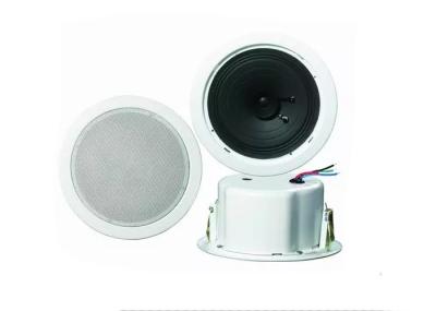 6W 5 Spring Clip Metal Indoor Ceiling Speakers 170mm Cutout Size 96dB Max SPL