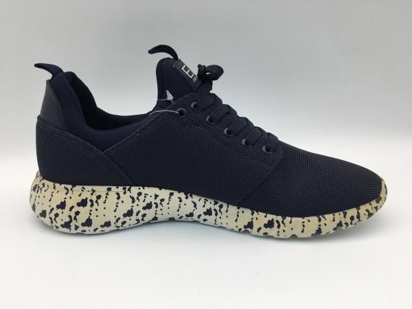 Custom Casual Non Slip Athletic Shoes Black Womens Breathable Tennis Shoes