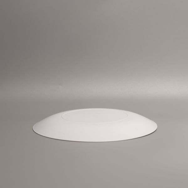 10inch PS Material Round Plastic Trays For Food , Plastic Food Service Trays