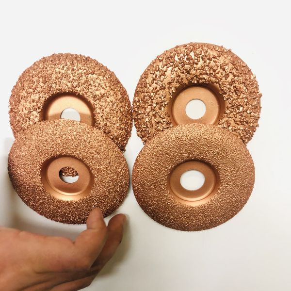 Диск карбида вольфрама 4 дюймов паяемый вакуумом меля