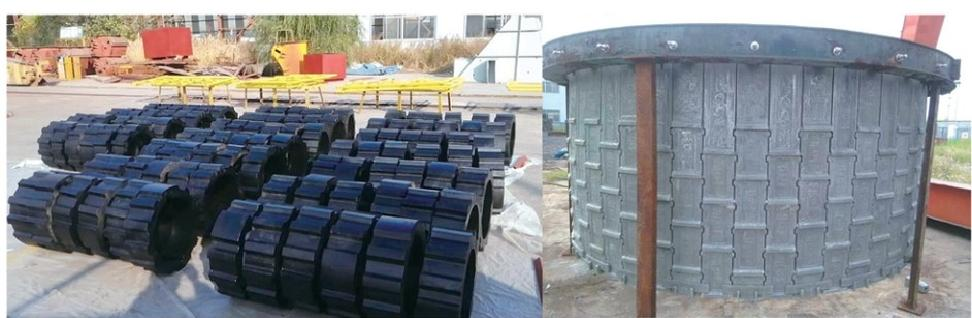 Специализированные теплоустойчивые литья из стали для строительных материалов