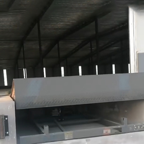 Hydraulic Container Loading Dock Ramp , Stationary Fixed Dock Leveler Manufacturing