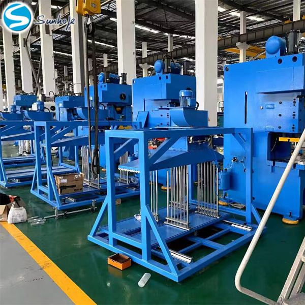 630KN High Speed Radiator Fin Forming Machine for Aluminum Radiator Production