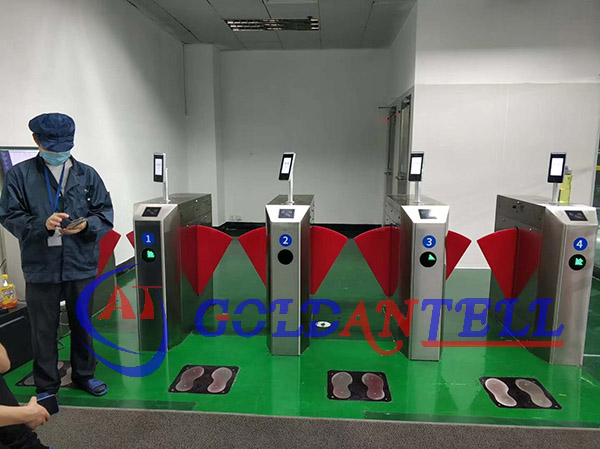 Ворота барьера щитка ESD обнаружения стороны температуры майны 4 проходов