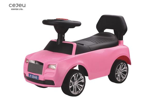 Pé do CE para pavimentar o passeio no carro para um rosa de 18 meses com o fácil agarrar o punho