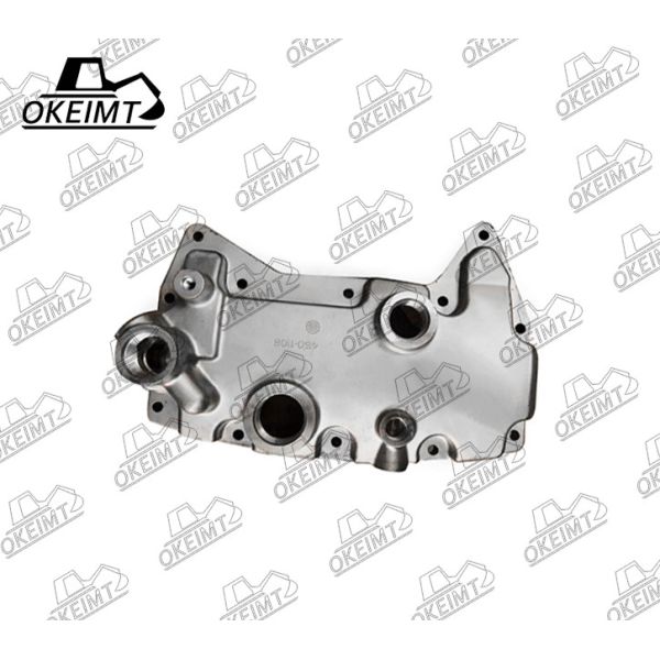 Aluminum 2097291 Diesel Engine Spare Parts Oil Cooler Cover For e C9.3