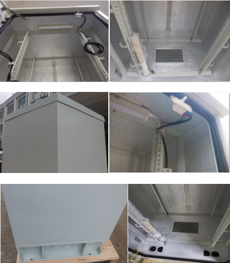 32U шкаф телекоммуникаций 19 дюймов на открытом воздухе с охлаждать кондиционирования воздуха