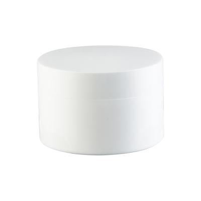 50+50g PP Plastic Cream Jar with Spoon Made from 100% Fresh PP and 20 Days Lead Time for Cosmetic Packaging
