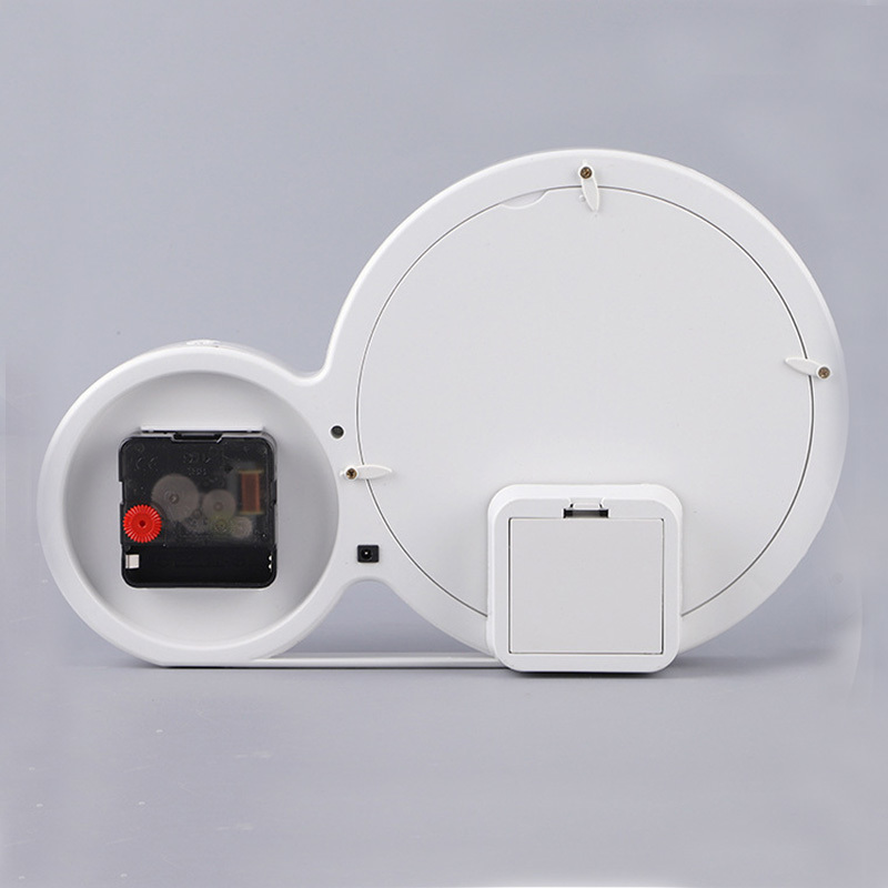 Sublimation Blank Magic Mirror Photo Frame With Clock For Gifts And Decorations