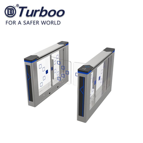 Automatic Pedestrian Swing Gate , Access Control Biometric Security System 40w