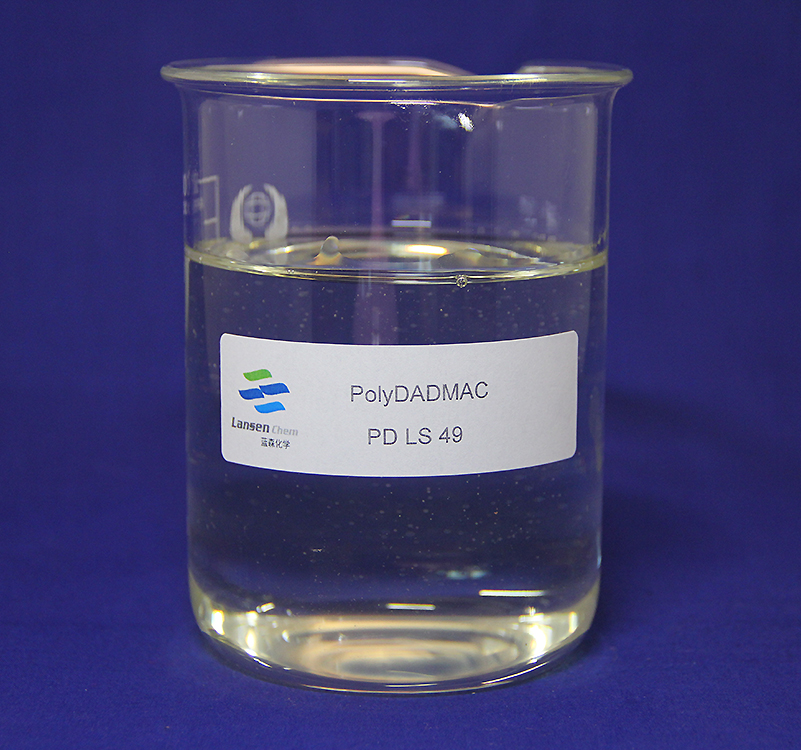 ISO / SGS Катионный полидадмаковый коагулянт Полидиаллидиметиламониевый хлорид Вязкость 1000-3000