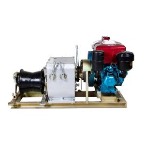 Durable Diesel Cable Pulling Winch for Heavy-Duty Cable Pulling Applications