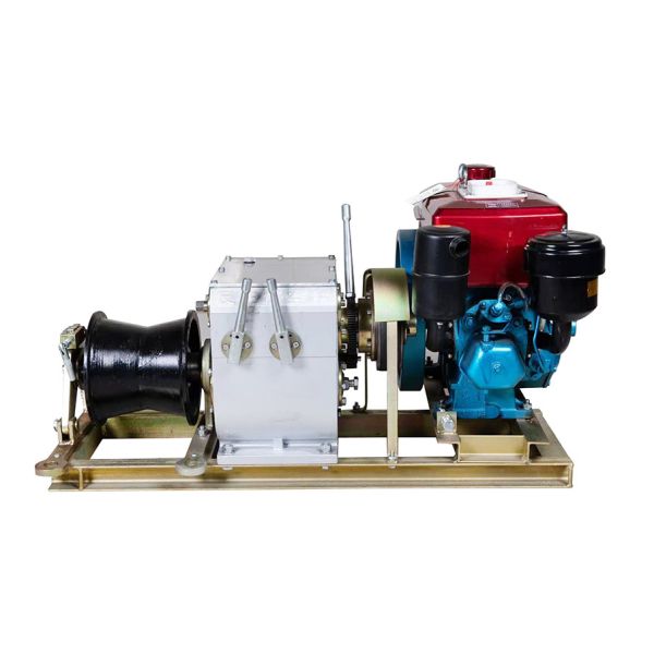 High Quality Diesel-Powered Motorized Winch