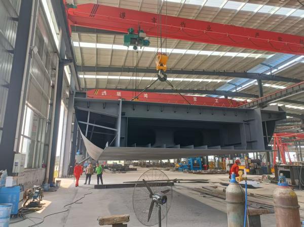 Steel Hangar Metal Building Construction Professional Punching Processing Service