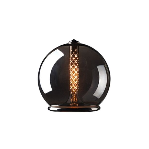 Modern Simple Nordic Villa Living Room Bedroom Bedside Light Mushroom Glass Desk Table Lamp