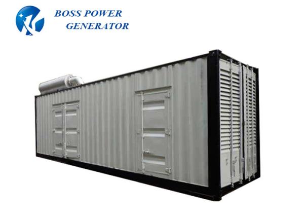 Soundproof  KAIPU Diesel Generator 800kw 1000kva With Circuit Breaker'