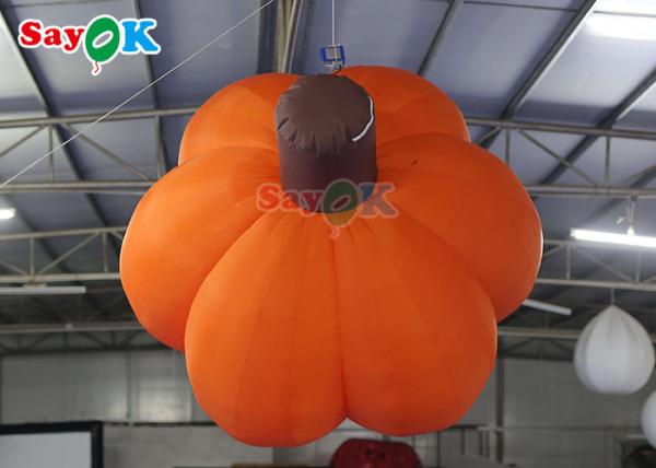 fleurs gonflables de coutume de tissu de 2m Oxford avec la lumière de LED