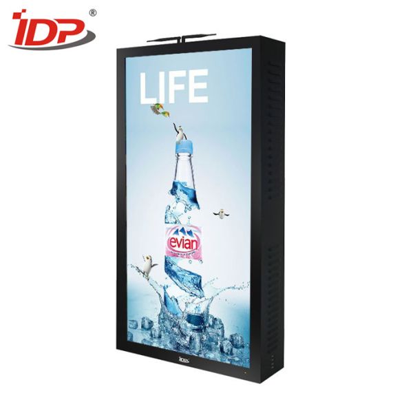 PCAP Outdoor Touch Kiosk 55 Inch Digital Signage Touchscreens Advertisement
