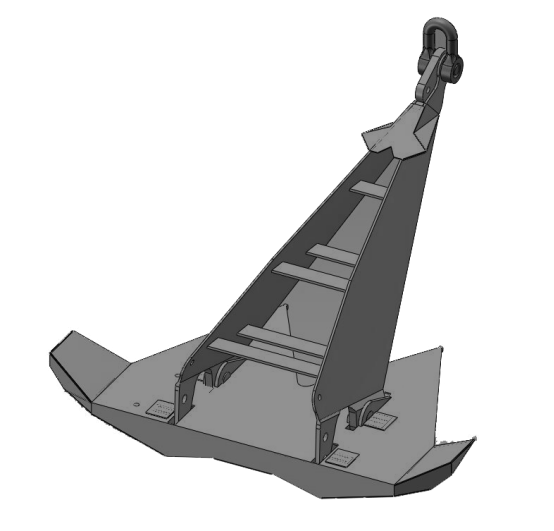 Stevshark Mk5 Anchor Ultra High Holding Power Hhp Anchor for Offshore and Aquaculture Mooring