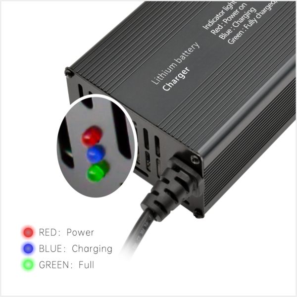 OEM Overcharge Protection Electric Vehicle Battery Chargers Li Ion Charger YM-R15-LK1