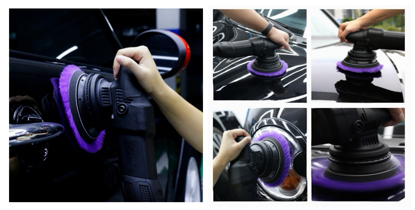 130mm Sponge Wool Polishing Pad Car Detailing Polishing Pad