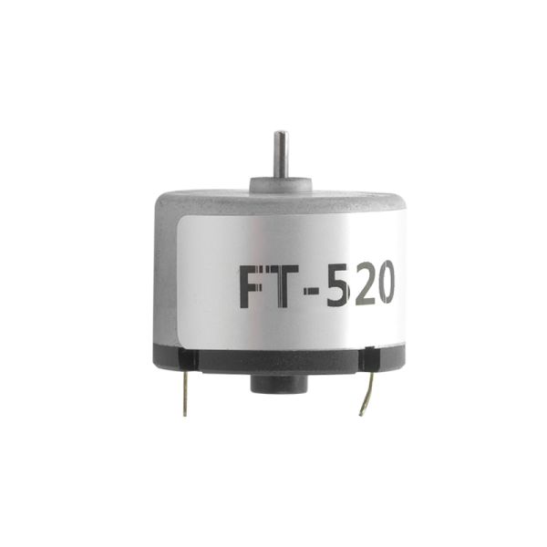 Custom 3-24V DC Motor 32.8mm 2500-10000 Rpm FT-520  Micro DC Motor for  LCD Dispenser