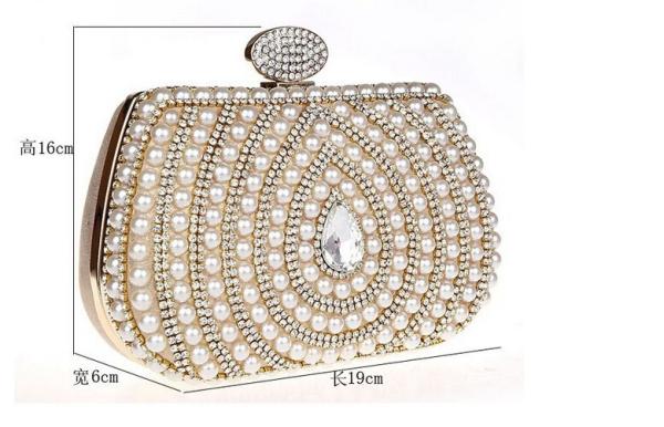 European and American fashion evening bag clutch bag evening bag bride bag Princess
